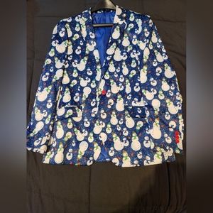 Suslo Snowmen suit jacket